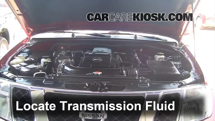 2010 Nissan Pathfinder SE 4.0L V6 Transmission Fluid Add Fluid
